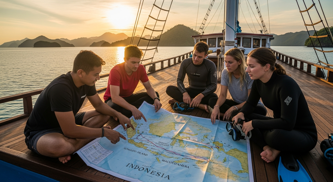 How to Plan a Halmahera Diving Itinerary from Komodo Island for First-Time Divers